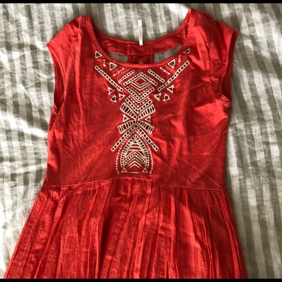 Free People Meadows embroidered cutout dress - Picture 3 of 4